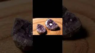 ✂️💎 ASMR Cutting Stone | Satisfying Crystal Cracks #cuteverything #stone  #asmr