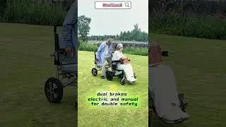 MoviGuard Electric Wheelchair with Reliable Long-Range Output