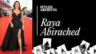 Broken Zippers & a Missing Armani Dress. Lebanese Star Raya Abirached Dives Into her Styled Archives