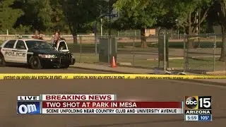 Two people shot at park in Mesa