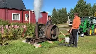 Beijer 25hk Hot bulb engine. To much fuel when changing rotation