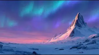 Arctic Night Ambience | Northern Lights & Deep Relaxation Sounds