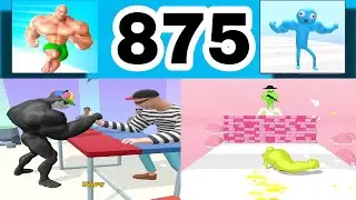 Muscle Rush VS The Big Hit: GameplayWalkthrough All Levels ( part 875 )