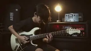 Demo sound NUX MG30 #bacchusguitar #laneyironheart120