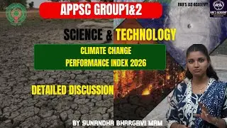 climate change performance index 2026 detailed discussion|#appsc #appscgroup1 #appscgroup2 #upsc