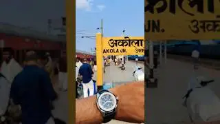 AKOLA JN railway station 🚂 Maharashtra India