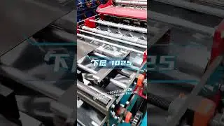 We make and test double roof machines for our customer.#roofrollformingmachine #roofingmachine