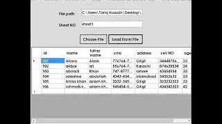 How to Import Excel file in csharp