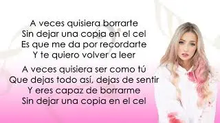 Katie Angel ft Copia de Seguridad (Letra Lyrics)