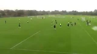 Allen Saint-Maximin With An Amazing Run In Training For Newcastle United Today
