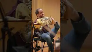 Extraordinary musician Felix Klieser rehearsing with the Royal Scottish National Orchestra #shorts