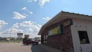 $9.80 Subway Drive Thru, Meatball Marinara Sub with Pepper Jack, Green Pepper, Onion & Spinach NGH