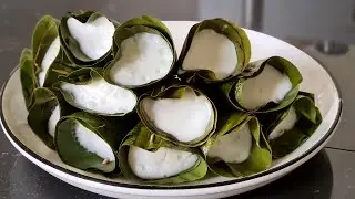 Kalau kamu punya santan dan gula merah buat jajanan enak ini, cuma diaduk kue clorot / kue pasung