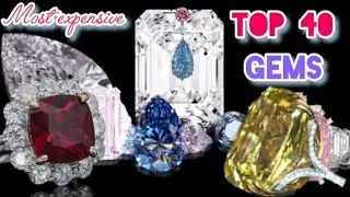 Top 40 the most expensive of magnificent Gemstone ever sold ! Can Ruby or Jade compete? Part 1