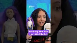 JADE's HILARIOUS reaction to her Little Mix doll 😂 #jade #littlemix