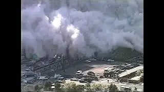 Unique collapse angle of both towers 9/11