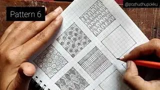 Basics of Mandala and Zentangle (part 1) pattern designs