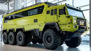 $6M 2026 Caterpillar 8&times;8 Overland RV &mdash; The Most Extreme Overland RV Ever Built!