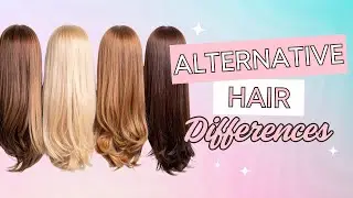 Hair Extensions 101: Synthetic vs Heat-Defiant vs Human Hair | Kate the Hair Fairy 