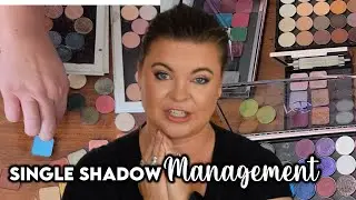 Organizing Single Eyeshadows | Single Eyeshadow Management