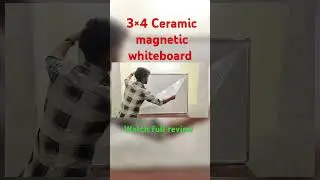 3&times;4 ceramic magnetic whiteboard | #whiteboardunboxing2025#whiteboardunboxing
