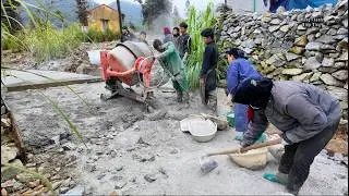 Hoàn Thiện Hơn 20m Đường Của 3 Hộ Gia Đình Thôn Sảng Chải B