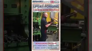 Upset Forging Example 3 #shorts #forging #manufacturing