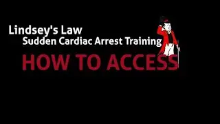 Lindsey's Law - Sudden Cardiac Arrest - How to Find the Training on ODE