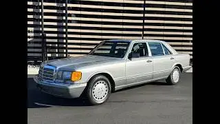 1986 Mercedes 420SEL walk around