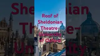 Roof of Sheldonian Oxford University #Sheldonian#Oxford-University #legends#birdview