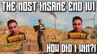 INSANELY INTENSE 1 VS 1 FINAL CIRCLE! COD BLACKOUT SOLO VICTORY!