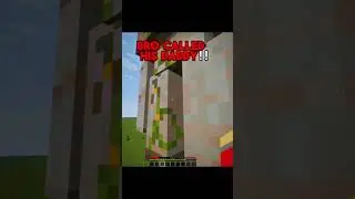 Bro is Your Daddy!!  #minecraft #agsminecraft #minecraftmeme