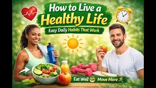 How to live a Healthy Life: Easy Daily Habits That Work