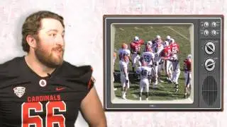 Ball State Football Players Watch Mike Neu Highlights