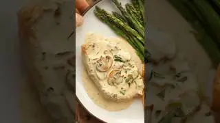 Creamy Tarragon Mushroom Pork Chops
