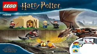 LEGO instructions - Harry Potter &trade; - 75946 - Hungarian Horntail Triwizard Challenge