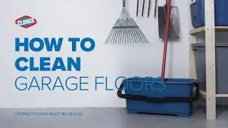 Clorox&reg; How-To : Clean Garage Floors (with Clorox&reg; Performance Bleach₂ with CLOROMAX)