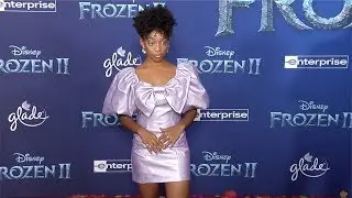 Eris Baker &ldquo;Frozen 2&rdquo; World Premiere Red Carpet