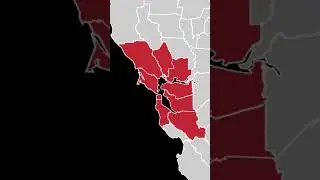 What is the Bay Area? #geography #map #california #sanfrancisco #bayarea