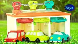 Car & Color Sorting Playset &ndash; Cause-And-Effect Toy