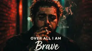 OVER-ALL -I-AM-BRAVE-POST MELON#music #britishmusician #lyrics 