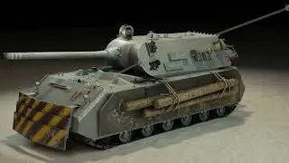3D style of fan art Maus. Hiking-breakthrough