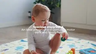 BUMJITO Reversible & Foldable Play Mats - Awakening through motor skills - A must-have for your baby