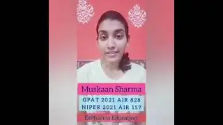 Student Testimony of GPAT and NIPER Ranker