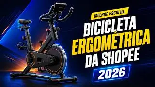 Bicicleta ERGOMÉTRICA BOA e BARATA da SHOPEE!