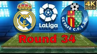 Fifa 23 gameplay Real Madrid  - Getafe - La Liga Santander - Round 34