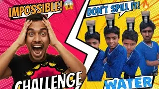 99% People Will Fail! 😱 How to Balance Water Glass on Head | New Challenge 2026