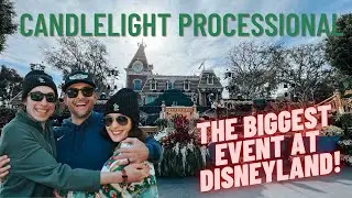 Disneyland's BEST TRADITION OF THE YEAR | Candlelight Christmas Processional | Walt's favorite?