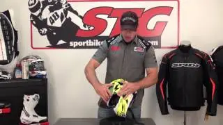 Icon Airmada Helmet Review from SportbikeTrackGear.com