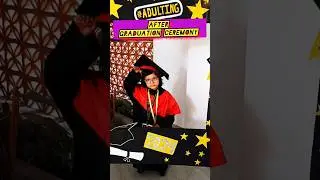 🎓 Epic Graduation Day Celebration: Throwing the Cap Ceremoniously! 🎉 #minivlog #celebration #ytshort